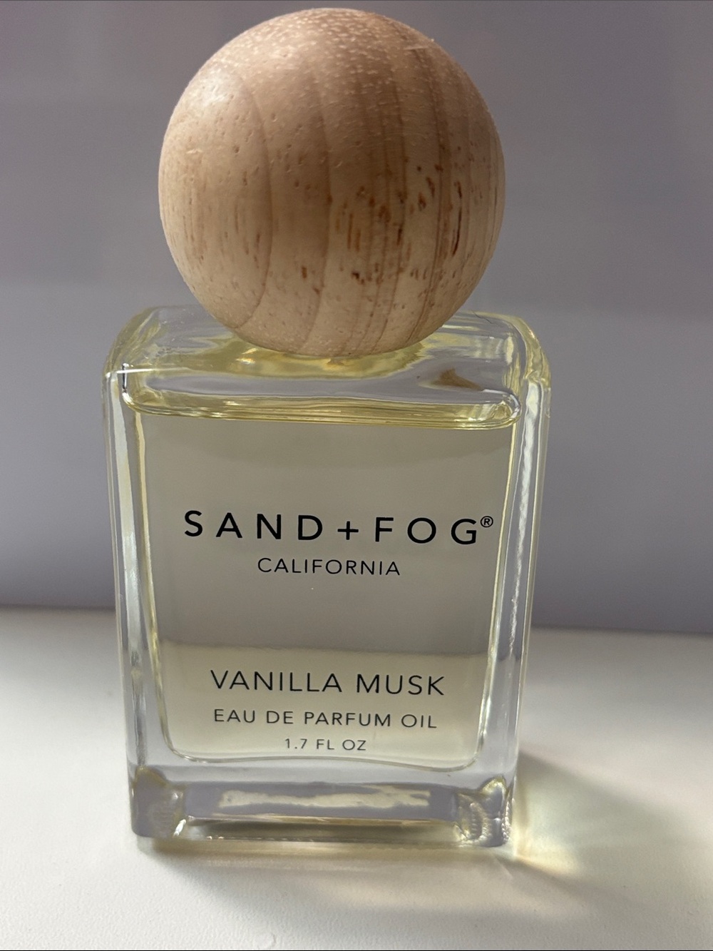 SAND+FOG Vanilla Musk 1.7 rollerball